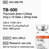 TB-500 (Thymosin Beta-4) 5mg (43aa)
