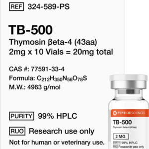 TB-500 (Thymosin Beta-4) 5mg (43aa)