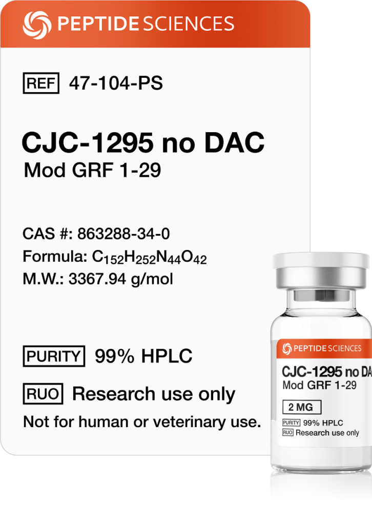 CJC-1295 no DAC 2mg (Mod GRF 1-29) CJC-1295 no DAC 2mg (Mod GRF 1-29)