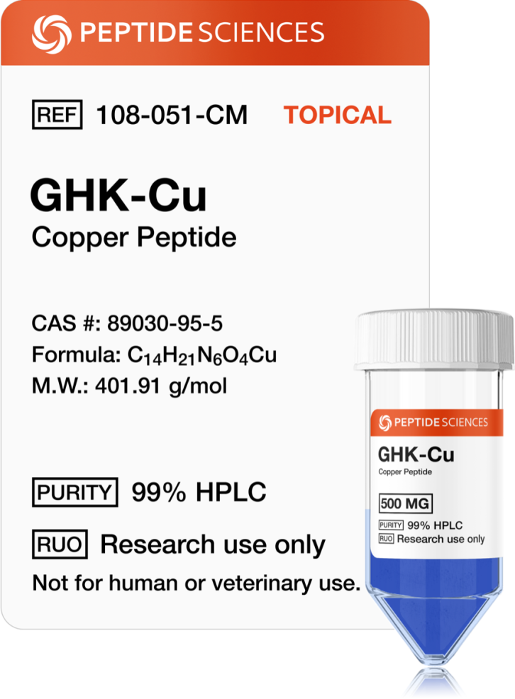 GHK-Cu 500mg (Copper Peptide) (Topical) GHK-Cu 500mg (Copper Peptide) (Topical)