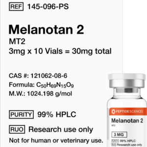 Melanotan 2 (MT2) (3mg x 10 Vials = 30mg)