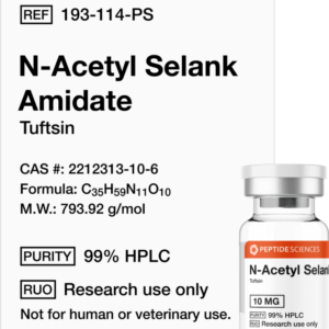 N-Acetyl Selank Amidate 10mg